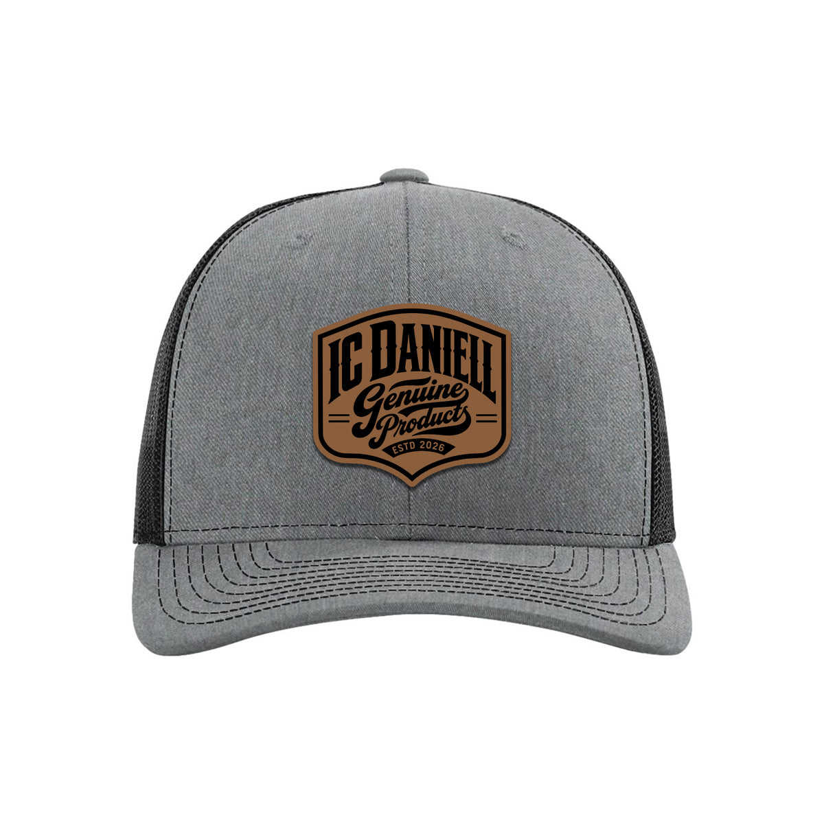 ICD Leather Patch Hat